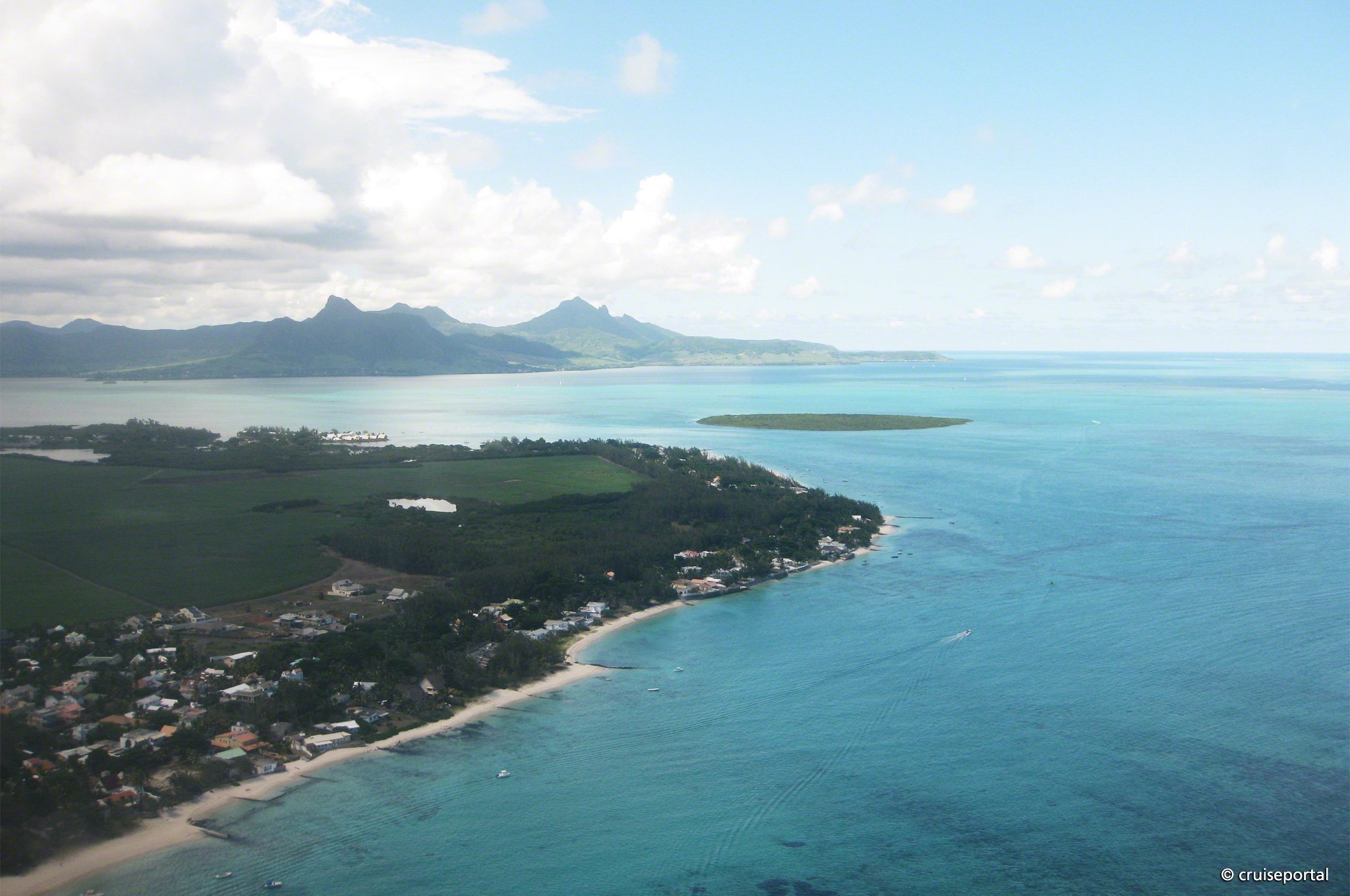 Aussicht auf die Küste