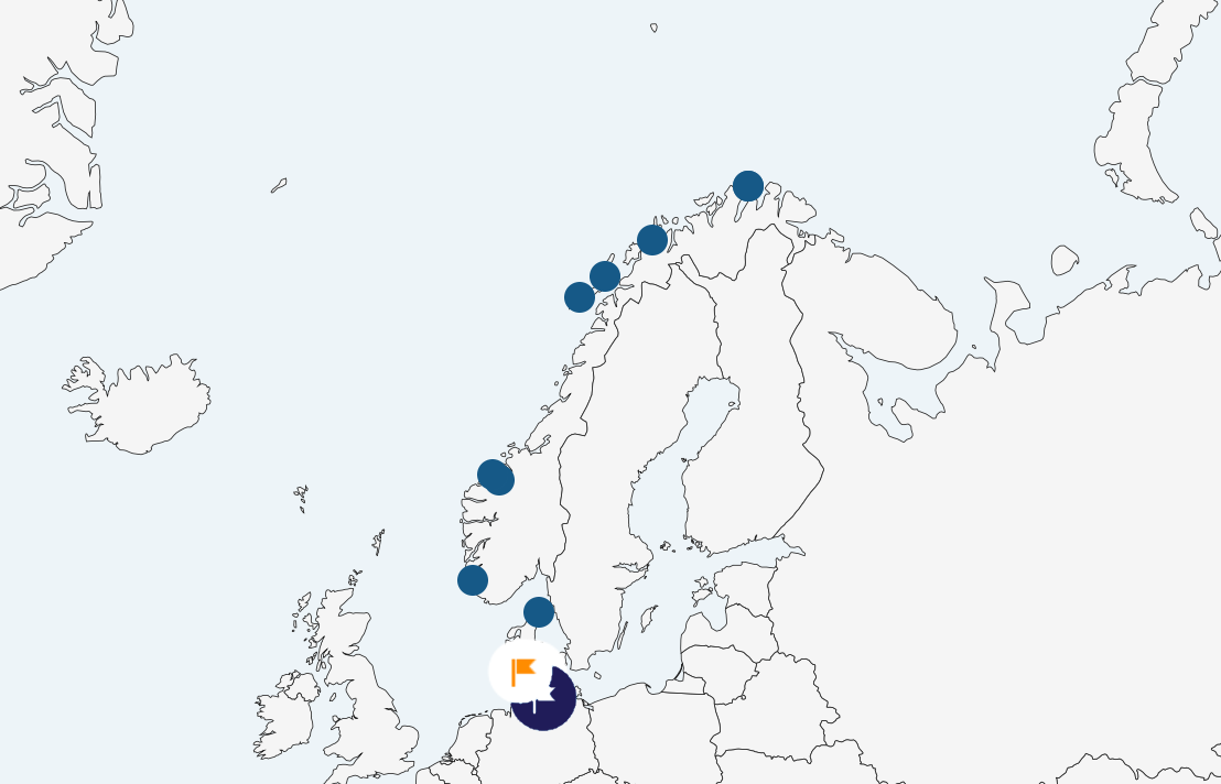 Routenkarte